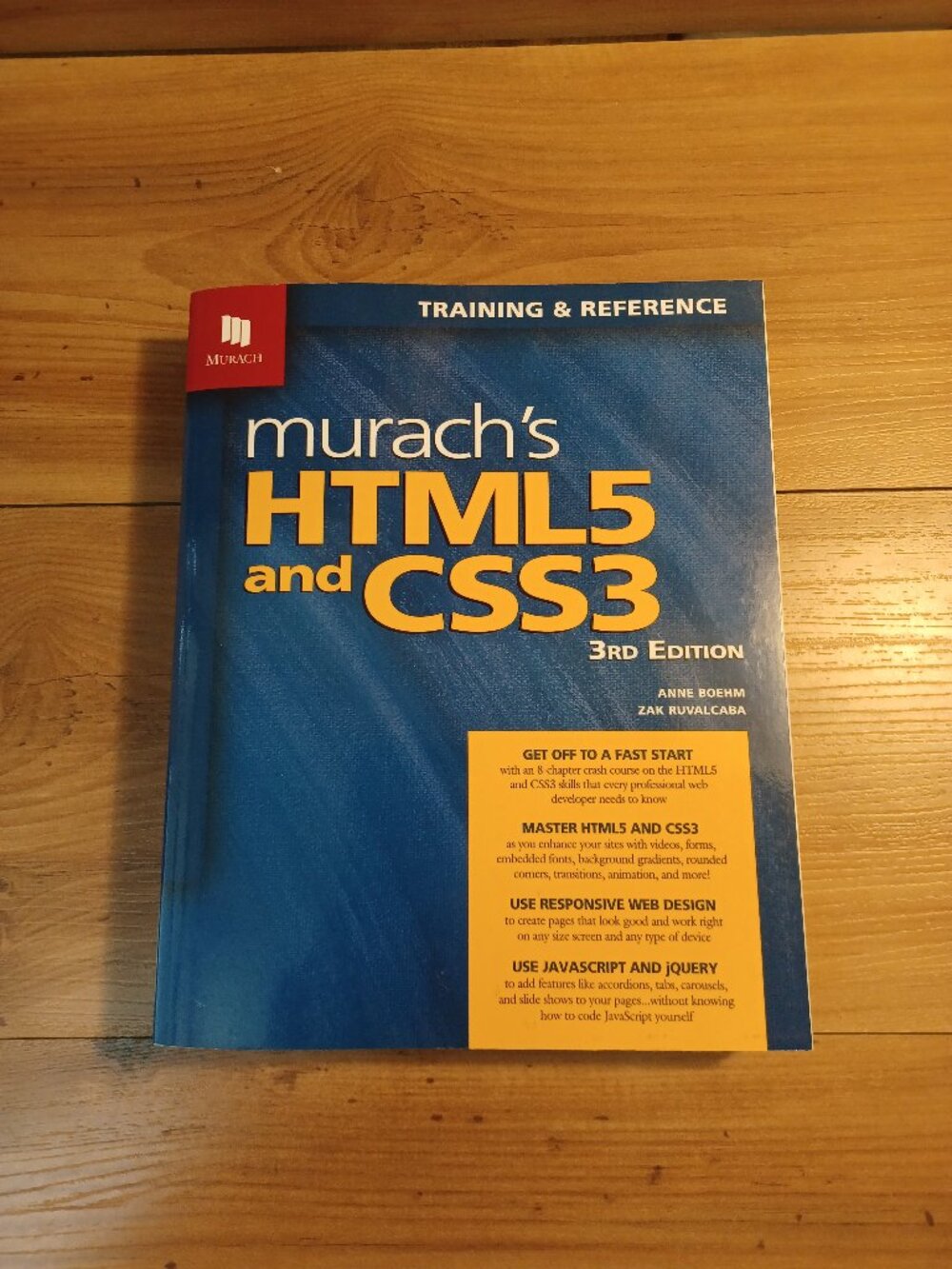 Murach's HTML 5 And CSS 3 Book